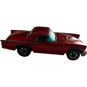 1987 Hot Wheels Ford Thunderbird Red Diecast Car